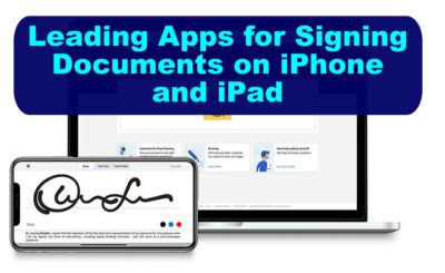 leading Apps for Signing Documents on iPhone and iPad