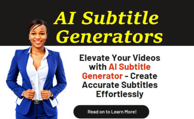 4 Free AI Subtitle Generators (Speech to Text AI)